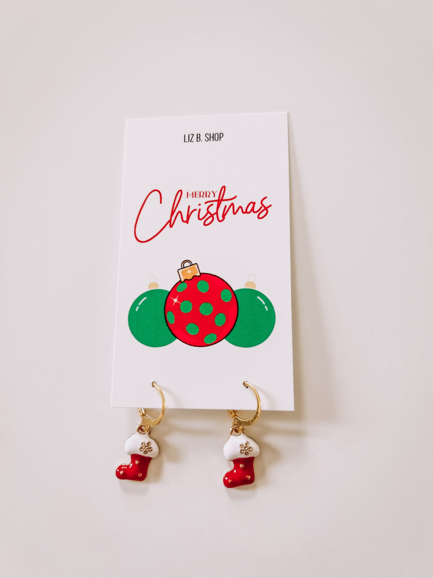 Stocking Earring Hoop