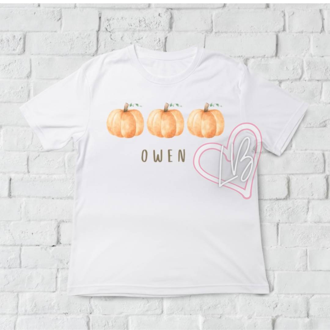 Pumpkin Custom T-shirt