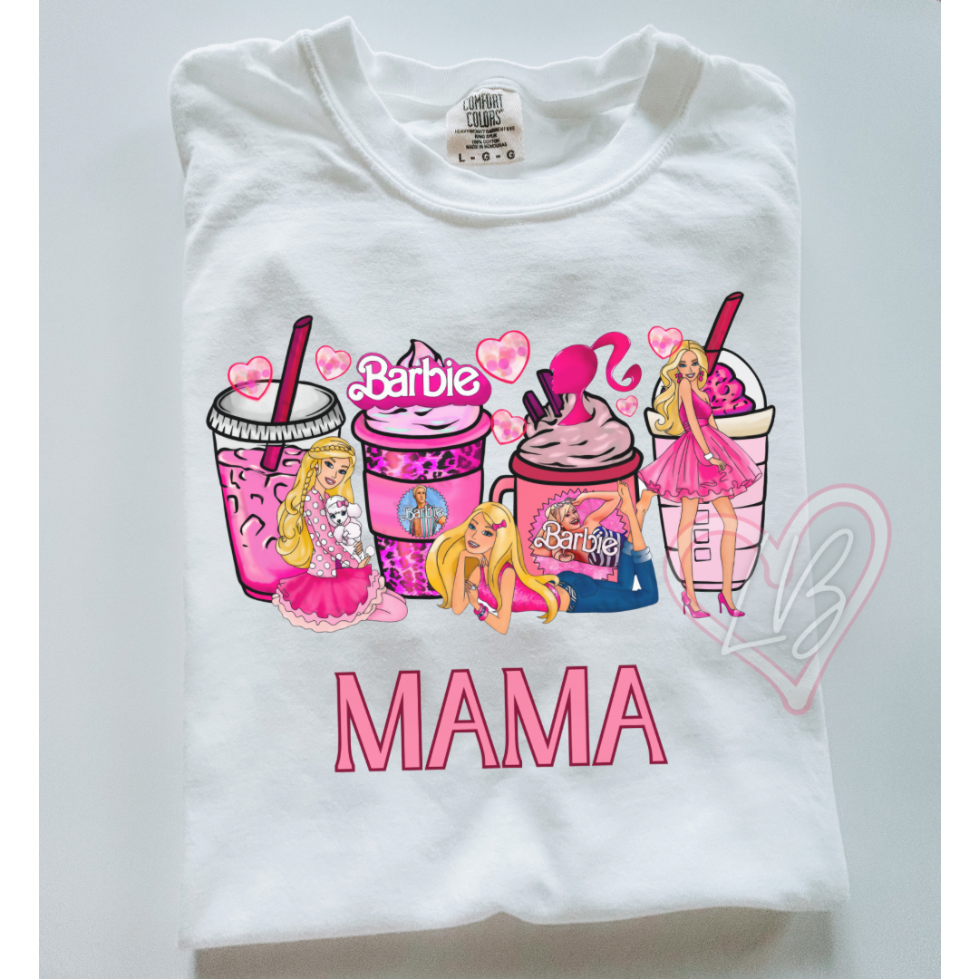 Pink Latte Custom T